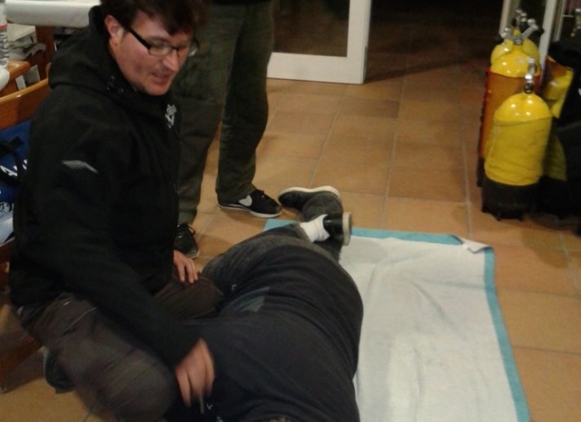 Apprendimento della corretta posizione dell'infortunato 